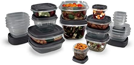 Rubbermaid EasyFindLids™ Food Storage Containers with SilverShield Antimicrobial Product Protection, 42 Piece Set