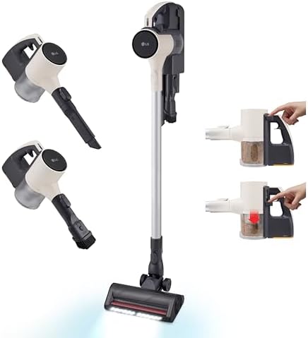 LG Cordzero Q3 Cordless Stick Vacuum Cleaner with Auto Multi-Surface Detect Dual Floor Max Lite Nozzle