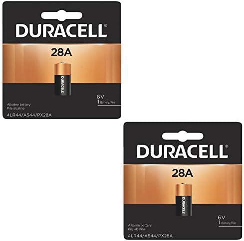 2x Duracell 28A 6V Battery Replacement for 4LR44, A544, PX28A, 476AF, V4034PX