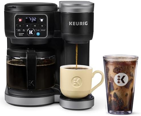 Keurig K-Duo Single Serve K-Cup Pod & Carafe Coffee Maker, Black