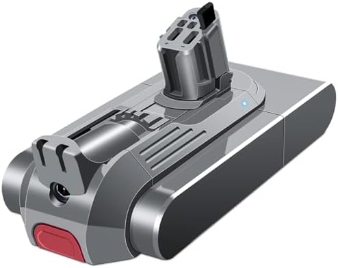 DTK Replacement for Dyson Button Click in Installation Style Battery V11 V15 SV15 SV16 SV22 970425-01, 970938-01 Vacuum Cleaner 25.2V 6000mAh (Not Fit for Fixing Styles with Screws)