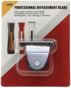 Mag Timmer Blade Replacement 2111 Blades Compatible with Wahl Sterling Mag Trimmers 8841/8143 /8700,Fits Sterling Mag 8779 and Beret 8841 Trimmer