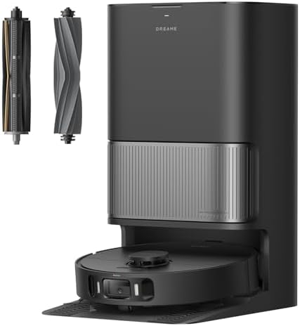 DREAME L40s Ultra AE Robot Vacuum and Mop Combo, 19,000Pa Suction, Self Emptying Dust Box, Flexible Mop & 167β Self Cleaning Washboard, Diverse Brush Selection, All-in-One Station, Auto Refill