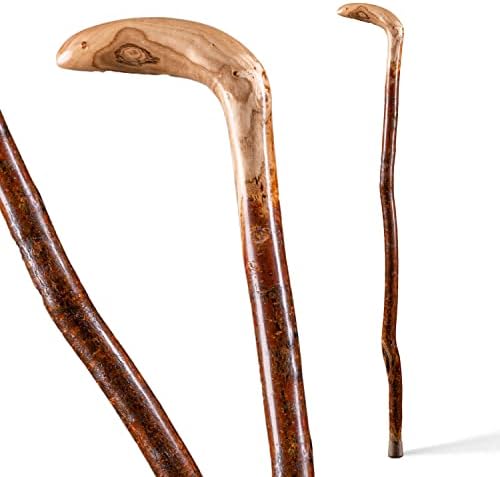 Brazos Wooden Walking Canes for Men and Women, Stable Walking Sticks for Seniors, Made in The USA