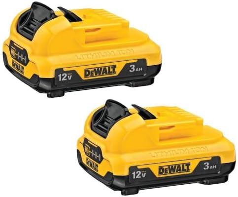 DEWALT 12V MAX* Batteries, 3.0-Ah, 2-Pack (DCB124-2)