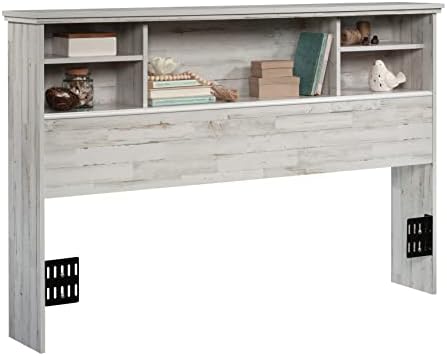 Sauder River Ranch Full-Queen Headboard, White Plank Finish