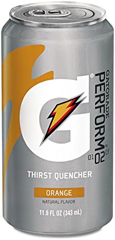 Gatorade 00902 Thirst Quencher Can Orange 11.6oz Can 24/Carton (GTD00902)