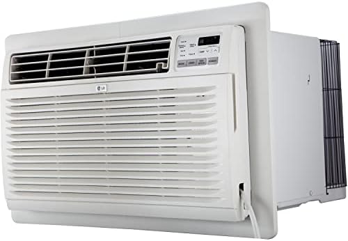 LG 7,800 BTU Through the Wall Air Conditioner, 115V, AC Wall Unit for Rooms up to 330 Sq. Ft., Perfect for Bedroom or Office, Wall Mounted AC Unit with Remote and 3 Cool & Fan Speeds, White