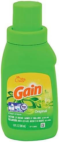 Gain Liquid Detergent, Original Scent, 10 Ounce