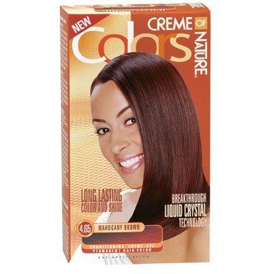 Creme of Nature Colors Conditioning Creme Gel Hair Color: 4.65 Mahogany Brown