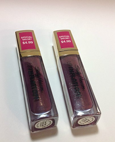 (Pack of 2) sally Hansen Lip Inflation Plumping Treatment (Sonic Plum) Sealed Full Size.