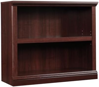 Sauder Miscellaneous Storage 2-Shelf Bookcase/ book shelf, Select Cherry finish