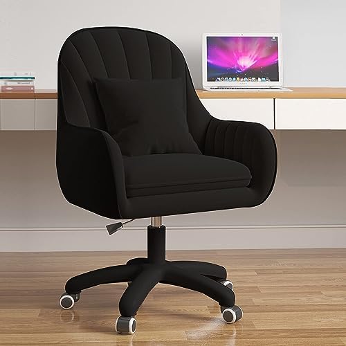 Cute Office Chair - Adjustable Task Chair, Modern & Comfortable, 360 Swivel, Mid Back, Suitable for Home Office & Living Room