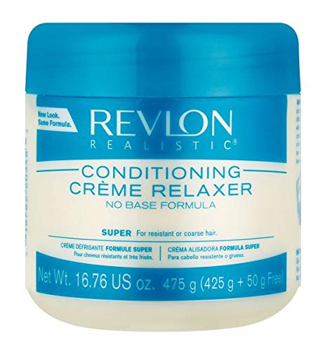 Revlon Realistic Conditioning CrMe Relaxer No Base Formula Super (Pack of 6)