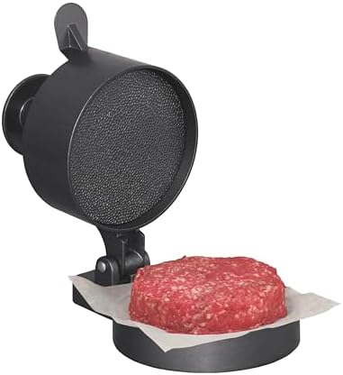 Weston Burger Press, Makes 4 1/2" Diameter Patties for Hamburger, Crab Cakes, Sausage, 1/4lb to 3/4lb, with Spring Ejector for Easy Removal, Single, Non-stick Heavy-Duty Cast Aluminum (07-0310-W)