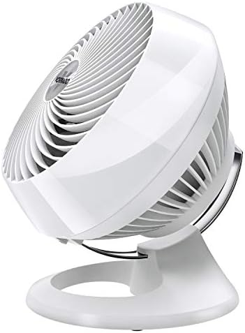 Vornado 660 Large Whole Room Air Circulator Fan with 4 Speeds and 90-Degree Tilt, 660-Large, White