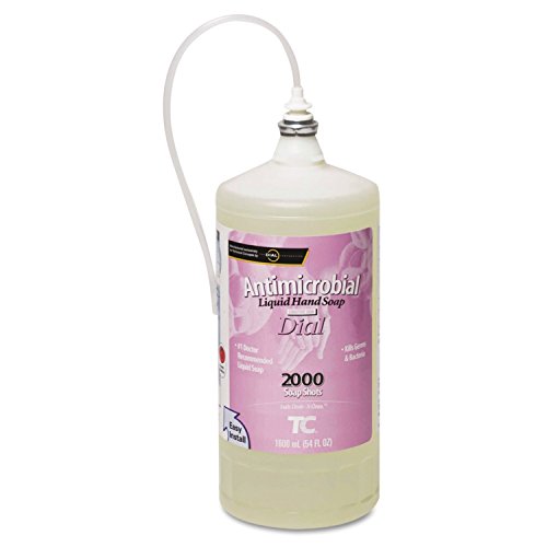 Rubbermaid Commercial Products OneShot Antibacterial Lotion Hand Soap Refill, 1600mL, Compatible with RCP's Touchless OneShot Lotion Dispensers, for Restrooms in Offices/Hotels/Restaurants