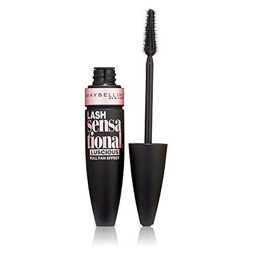 3 x Maybelline Lash Sensational Luscious Mascara Black 9.5ml New