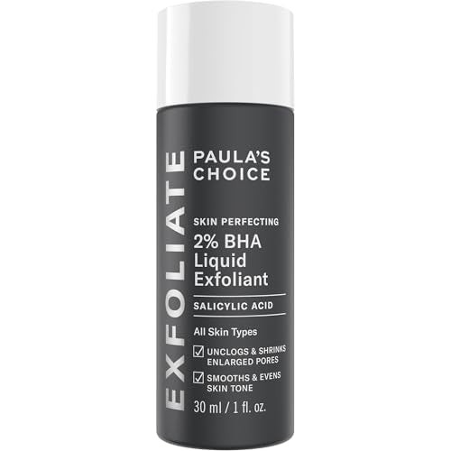 Paula's Choice SKIN PERFECTING 2% BHA Liquid Salicylic Acid Exfoliant-Facial Exfoliant for Blackheads, Enlarged Pores, Wrinkles & Fine Lines
