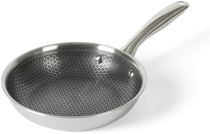 Oster Modessa Hybrid Premium Non-Stick Tri-Ply Stainless Steel 8" Fry Pan W/Etching