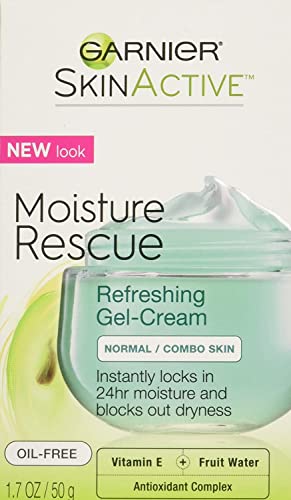 Garnier SkinActive Moisture Rescue Refreshing Gel Cream 1.7 oz (Pack of 3)