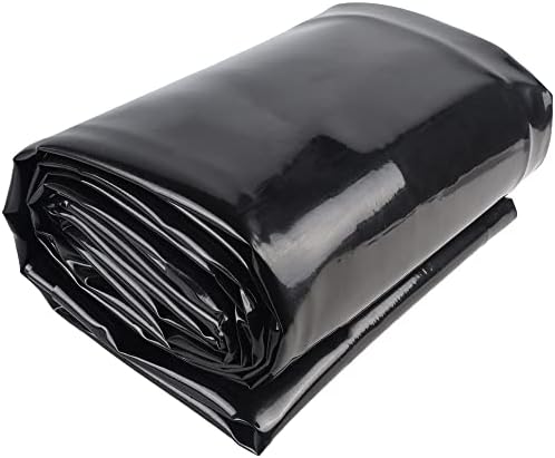 10 x 15 FT Pond Liner, 20 Mil Fish Pond HDPE Liner, Pond Liners for Outdoor Ponds, Koi Ponds, Garden Fountain, Waterfall