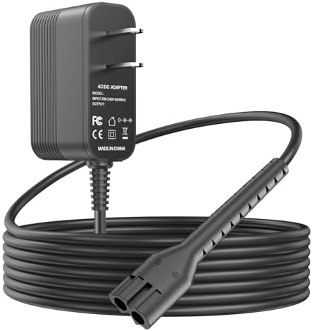 4V Charger for Wahl Magic Clipper Cordless Power Adapter Compatible with Wahl 8164 8591 8148 8504 Clip Trimmers Power Cord 97225-002 S010AZM0400200 Power Supply