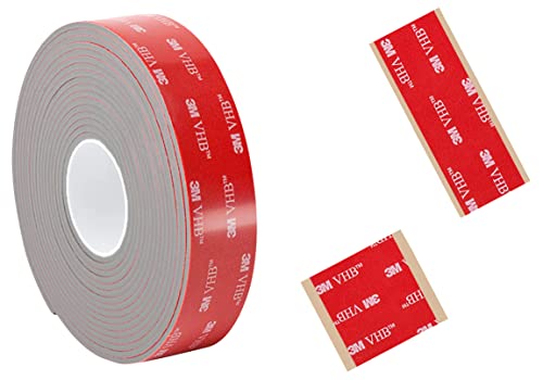 3M - 3M GPH-110GF 0.75" X 5YD VHB Tape GPH-110GF 0.75" X 5YD (1 roll)