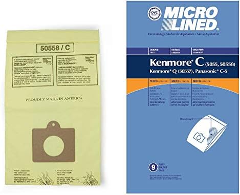9 Vacuum Cleaner Bags for Sears Kenmore 5055 50557 50558 Panasonic C-5 C5 C Q