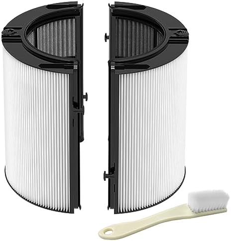 360ยฐ Combi 2 in 1 HEPA + Carbon Filter for Dyson TP04 HP04 TP07 TP06 HP06 TP4A TP7A PH02 PH01 PH03 PH04 PH3A HP09 TP09 HP07 HP10 TP10 HP4A HP7A DP04 Air Purifi-er, H13 True HEPA Filter #965432-01