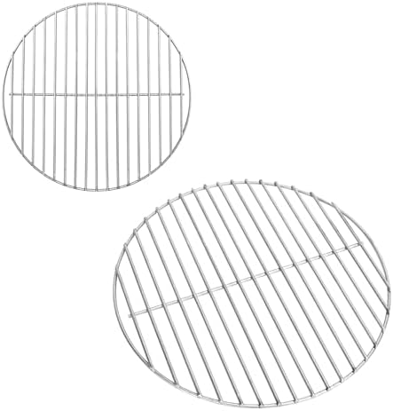 Accessories Kit for Weber 14'' Smokey Joe/Smokey Joe Silver and Gold and Tuck-n-Carry Grills,Cooking Grate and Charcoal Grate Replacement Parts for Weber 7431 7439