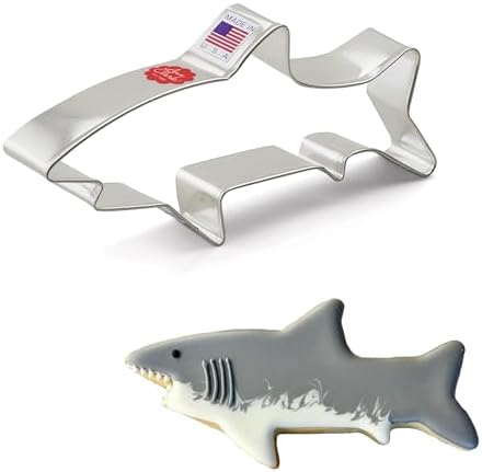 Ann Clark Cookie Cutters Shark Cookie Cutter 6.25" Made in USA