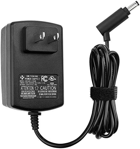 Charger for Dyson Cordless Vacuum V6 V7 V8 DC58 DC59 DC61 DC62 SV03 SV04 SV05 SV06 SV07 SV09 Absolute Animal Fluffy Motorhead Vacuum Power Supply, 26V 0.78A AC DC Adapter, UL Listed, 6FT Power Cord