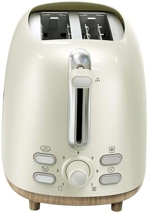 Oster 2-Slice Toaster with Extra Wide Slots, Oat Milk
