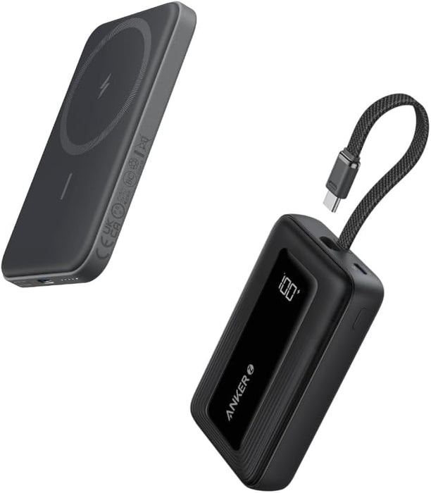 Anker Magnetic Portable Charger Zolo Power Bank, 10,000mAh 30W High-Speed Portable Charger