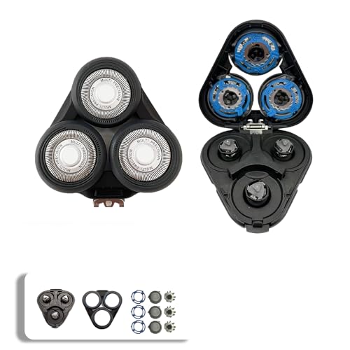 Replacement Complete Head for Philips Shavers S5000/6000,S5100,S5500 Series,SH50 MultiPrecision Blades Upgrade Head for SH50 Electric Shavers, 1 Pack