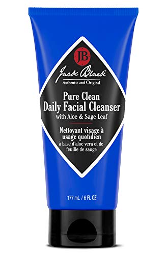 Jack Black Pure Clean Daily Facial Cleanser for Men - Mens Face Wash, Jack Black Face Wash Men's, Face Wash for Men, Face Cleanser for Men, 2-in-1 Mens Facial Cleanser & Toner, Gifts for Men