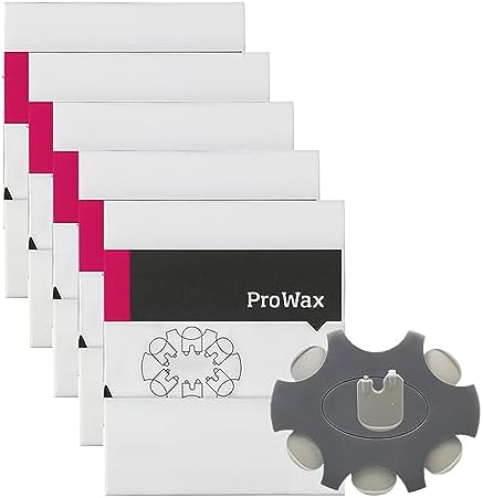 (30 Pcs)Wax Guard Filter for Oticon Prowax Hearing Aid Supplies, Oticon Prowax Hearing Aids Replacement Parts Cleaning Kit Accessories, Suitable any Brand Power Receiver Mold Speaker 100,105dB(5 Pack)