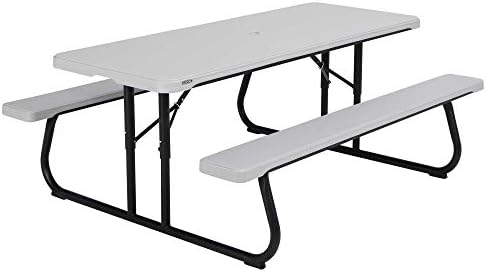 Lifetime Folding Picnic Table, 6-Foot