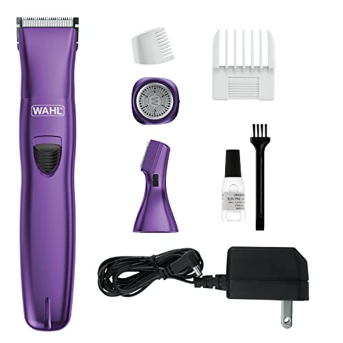 Wahl Pure Confidence Rechargeable Electric Trimmer, Shaver, & Detailer for Smooth Shaving & Trimming of The Face, Underarm, Eyebrows, & Bikini Areas β Model 9865-100