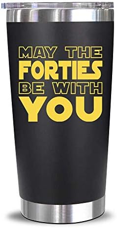 NewEleven 40th Birthday Gifts For Men Women - 1985 40th Birthday Decorations For Men Women - 40 Year Old Birthday Gifts For Dad, Mom, Friends Turning 40-20 Oz Tumbler