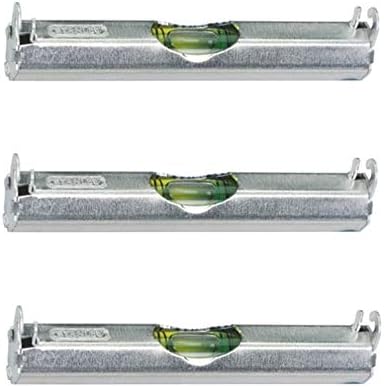 Stanley 42-287 3-3/32-Inch Aluminum Line Level, 3 PACK