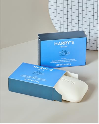 Harry's Bar Soap, Stone Scent, 4 oz, 4 Pack