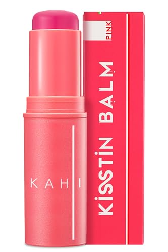 KAHI BALM SERIES | Kisstin Balm Stick - Skin-Refining Face Balm Moisturizer & Makeup Stick | Nourishing Beauty Balm Moisturizer Stick | Multi-use Face Balm Stick | Makeup-enhancing Glow Balm (0.32 oz)