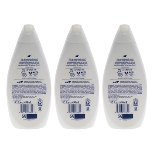 Dove Body Wash - Hydrate for Unisex - 15.2 oz Body Wash (Pack of 3)