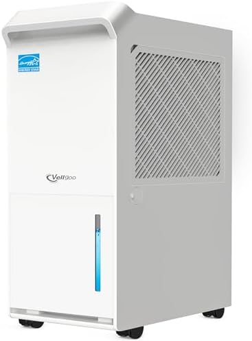3,500 Sq.Ft Energy Star Dehumidifier for Basement with Drain Hose, 35 Pint Dehumidifiers for Home Large Room, Intelligent Humidity Control White Upgrade Version 2024