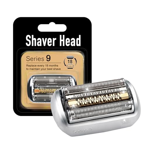 92M Series 9 Electric Replacement Shaver Head Accessories Series 9 Electric Shaver blade Compatible with Braun Series 9 9290cc, 9291cc, 9370cc, 9293s, 9385cc, 9390cc, 9330s, 9296cc (Upgraded ver.)