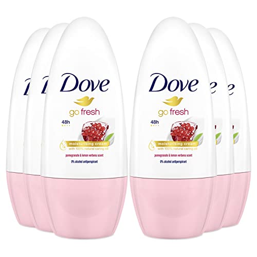 Dove Go Fresh Pomegranate Anti-Perspirant Deodorant Roll-On 50 ml - by Dove