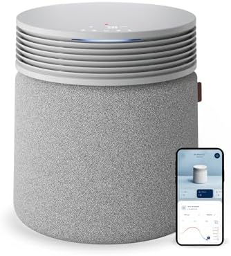 BLUEAIR Air Purifier for Large Rooms & Home - Odor Eliminating Cleans up to 3385 ft², HEPASilent, Smart WiFi, Auto Mode, Doubles as Table, Removes Dust, Smoke, Pet Hair, AHAM Verified, Blue Signature
