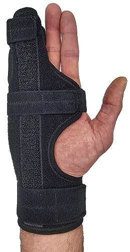 Metacarpal Finger Splint Hand Brace | Pinky Finger Splint For Boxer Fractures, Broken Ring Finger | Little Finger Cast Trigger Finger Immobilizer Straightener, Ulnar Gutter Splint Support | RIGHT L/XL